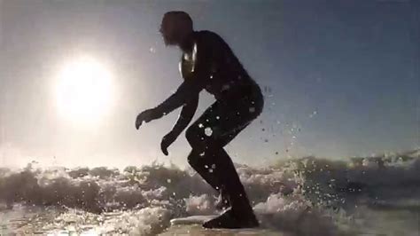 Surfing At Westward Ho Testing Tail Cam 2014 Youtube