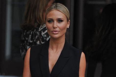 Alex Gerrard Shows Off Hollywood Glow As She Flashes Legs And Cleavage