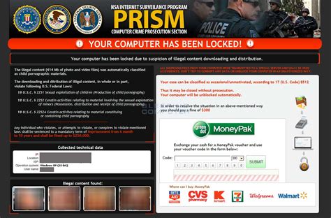How do i remove mac ransomware? PRISM and NSA Internet Surveillance Program Ransomware ...