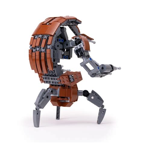 Instructions For Custom Lego Star Wars Droideka Build Better Bricks