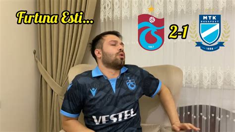 Trabzonspor Mtk Budape Te Ma I Sonrasi Takimlar Youtube