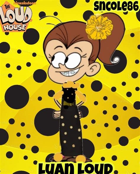 New Luan Loud Posters With La Outfit 💛🖤 Fandom