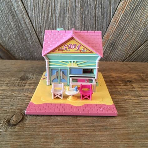 Vintage Polly Pocket Set Pollys Beach Cafe Holiday Etsy