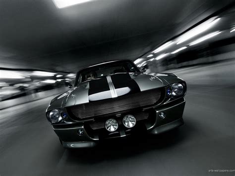 Shelby Gt500 Black Wallpapers Wallpaper Cave