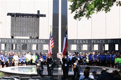 Texas Peace Officers Memorial Ride Ceremony