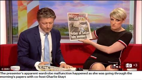 Bbc Breakfast Presenter Appeared To Accidentally Flash Her Knickers To Viewers During An Early