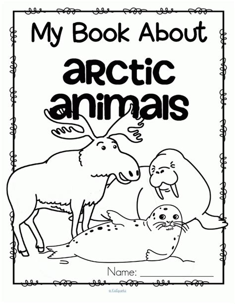 Coloring Pages Polar Animals Arctic Animals Colouring Pages In The