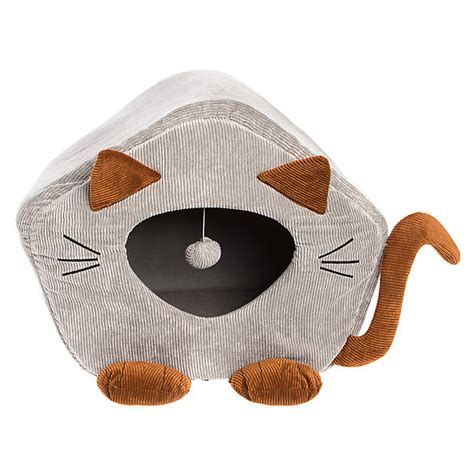Whisker City® Kitty Cat Bed Hut Cat Covered Beds Petsmart