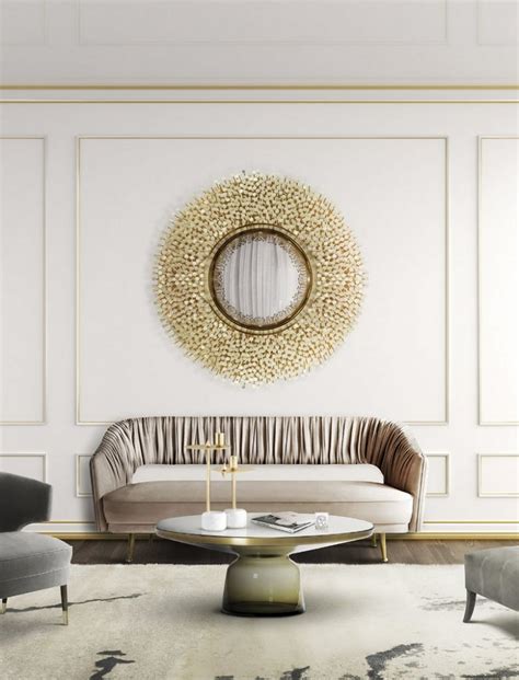 Create A Glamorous Living Room Design With Gold Accents