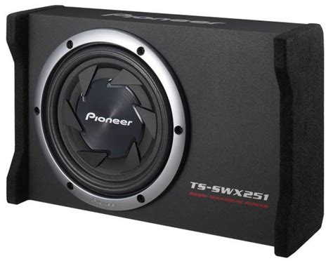 Pioneer Ts Swx251 10 Flat Subwoofer With Enclosure 800