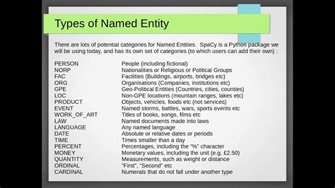 Nlp Part Introduction To Nlp And Named Entity Recognition Ner Youtube