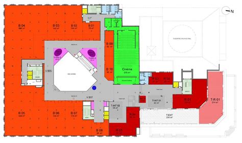 Plan de vente prévisionnel  Palmarium , Centre Commercial Tunis