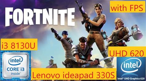 Is the mx150 premium really worth it? Fortnite on intel i3 8130U and UHD 620 graphics - YouTube