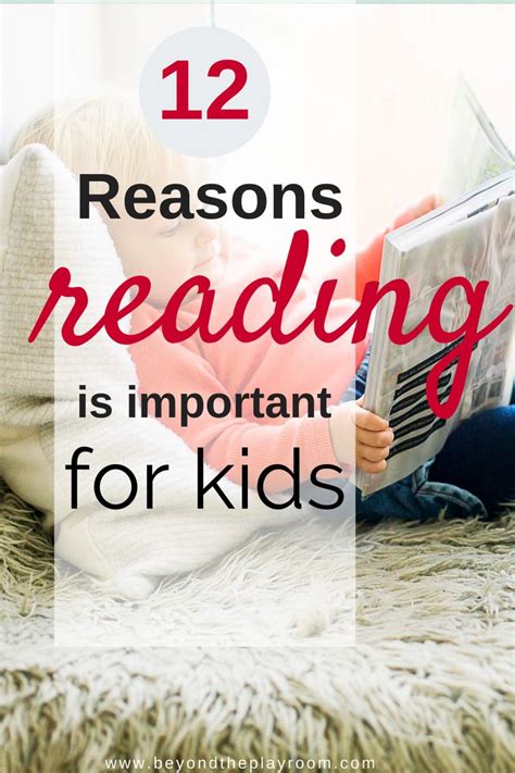 Why Reading Is Important For Kids Literacy Activities Literacy