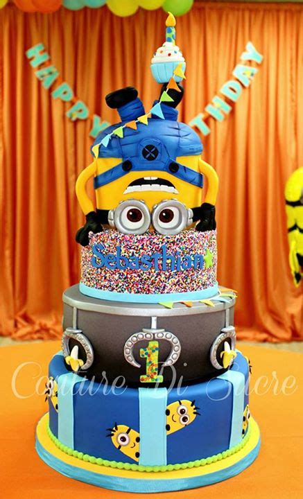 This was such a fun little cake to make. Make a 'One in a Minion' Cake With These Minion Cake Ideas!