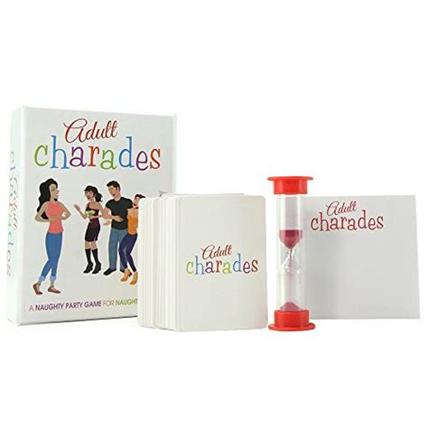 Adult Charades Naughty Party Games Arts Entertainment Celebration Supplies