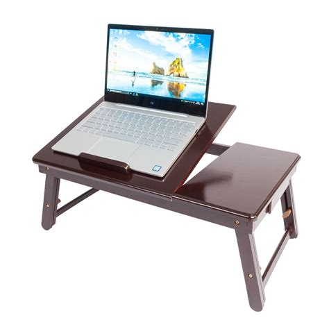 Foldable Computer Desk Laptop Table Stand Portable Bed Writing Desk