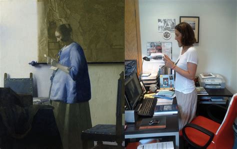Maybe you would like to learn more about one of these? Woman in Blue Reading a Letter, Jan Vermeer (1632 - 1675 ...