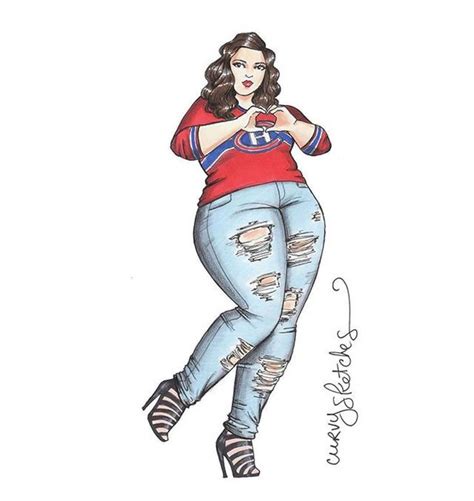 image may contain 1 person plus size art curvy art plus size fashion tips
