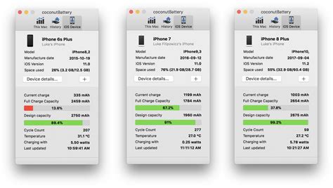 We show how to measure the health of your iphone's battery, and the best settings tweaks to make it last longer. How to check your iPhone, iPad, and Macbook's battery ...