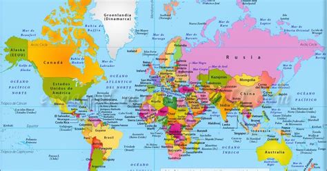 Mapa Mapa Planisferio En 2020 Mapas Geograficos Imagenes De Mapas