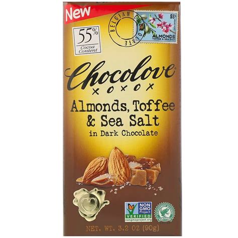 チョコラブミルクチョコレート トフィー アーモンド Chocolate Milk Toffee 12 12パック 32オンス 32