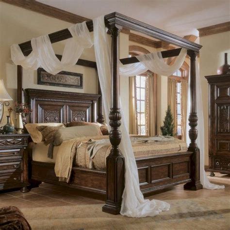 Romantic Bedroom With Canopy Beds 21 Sweetyhomee