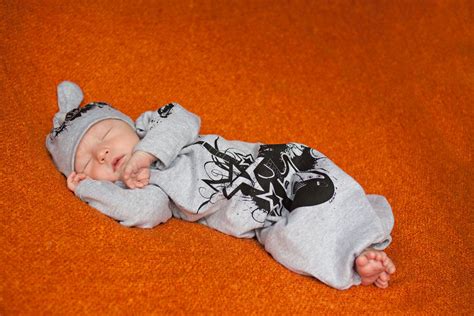 Rock Star Baby Clothing Grey Rock Set For Newborn Baby Boys 4700