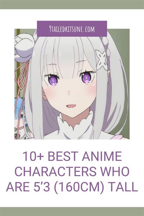 10 Best Anime Characters Who Are 53 160cm Tall Anime Anime