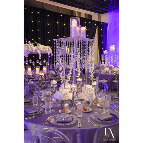 Wholesale Crystal Candelabras Wedding Table Top Chandelier Centerpieces
