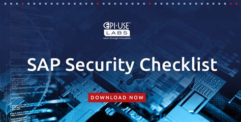 Sap Security Checklist