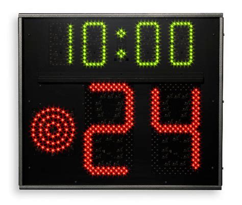 Favero Fiba Approved Basketball Shot Clock Basketball Scoreboard 24