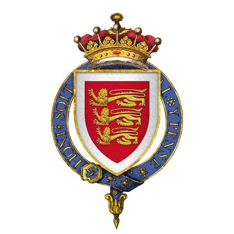 De Holland Thomas Sir 2nd Earl Of Kent Kg 1376 No 58 Герб