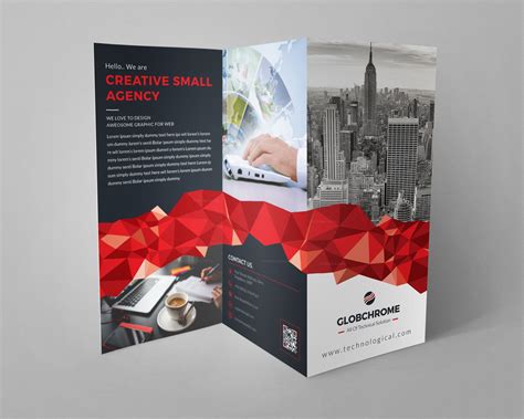 Tallinn Professional Tri Fold Brochure Design Template 001694