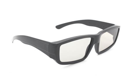 Passive Circular Polarized 3d Glasses Plastic Frame With Black Color Hcbl 3d