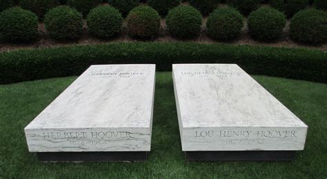 herbert and lou henry hoover gravesite west branch iowa … flickr