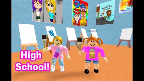 Roblox High School With Molly And Daisy Youtube