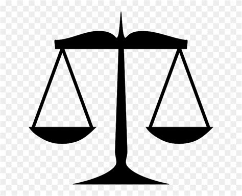 Scales Justice Law Measurement Silhouette Weight Scales Of