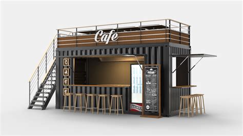 Small Container Coffee Shop Design Unconventional Yet Irresistibly