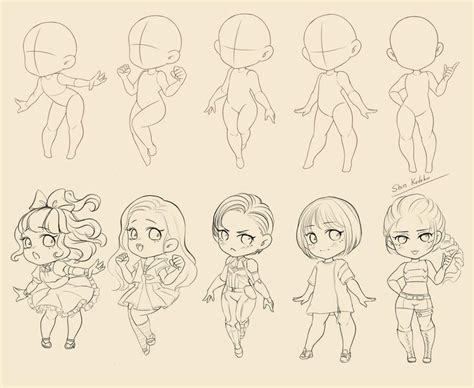 Pin By Dexterity On Drawingbases Chibi Sketch Chibi Drawings Anime