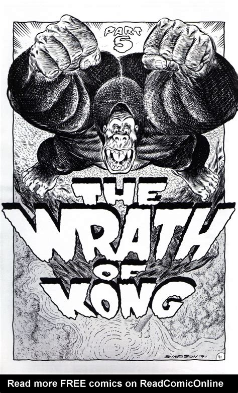 King Kong Read All Comics Online For Free