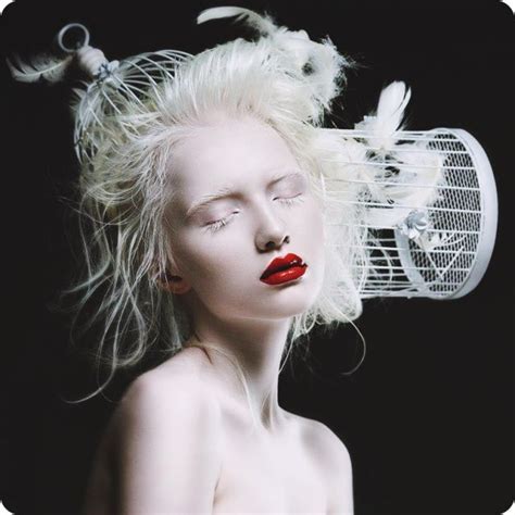 A Modelo Albina Nastya Kumarova Albino Girl Albino Model Albino