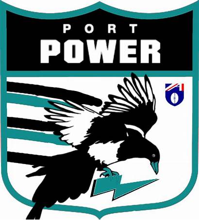 Port Adelaide Logos Bigfooty Power Afl Resource