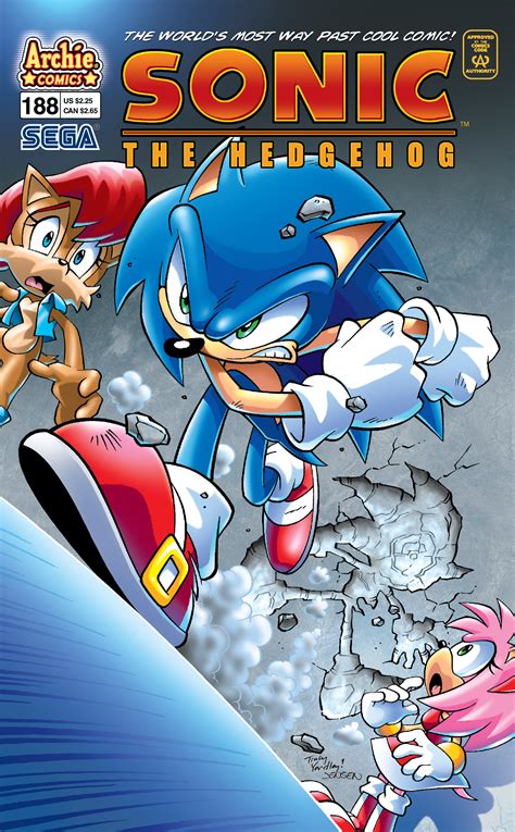 Archie Sonic The Hedgehog Issue 188 Sonic News Network Wikia