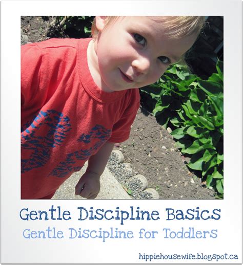The Hippie Housewife Gentle Discipline For Toddlers