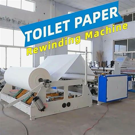 Factory Price Full Automatic Cutting Packing Rewinding Bathroom Small Toilet Tissue Paper