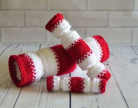 Knit the knit stitches and purl the purl stitches. Christmas Cracker Trio Knitting Pattern - Knitting by Post