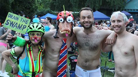 2019 World Naked Bike Ride Attracted Thousands