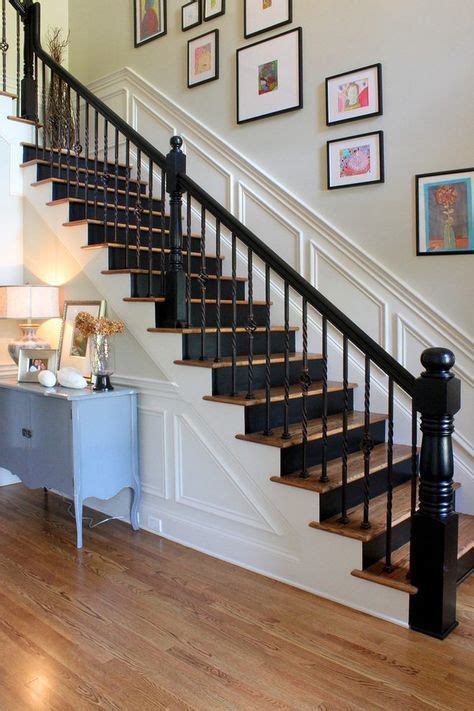 62 Ideas For Stairs Painted Risers White Trim Stairs Design Wood