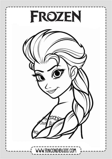 Elsa Frozen 2 Para Colorear Rincon Dibujos